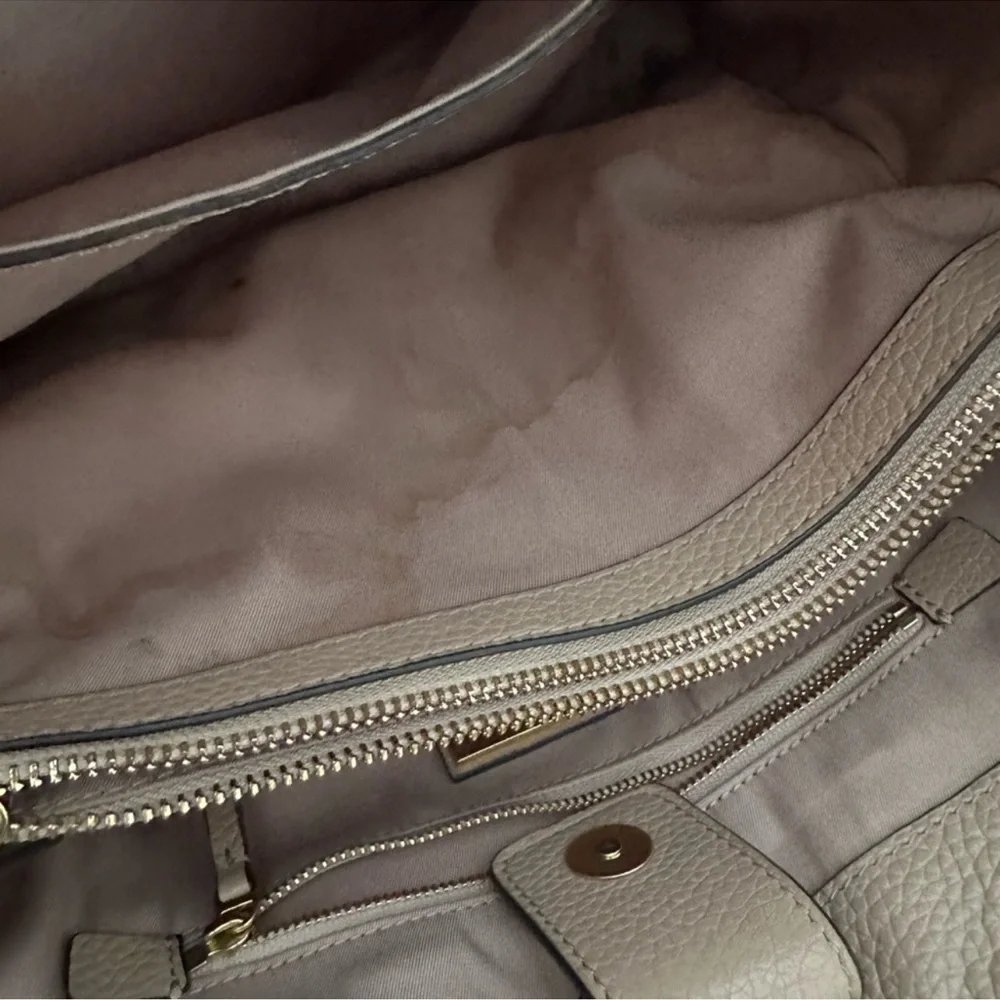 Tory Burch Blush Pink Nude Color Tote - Picture 5 of 5